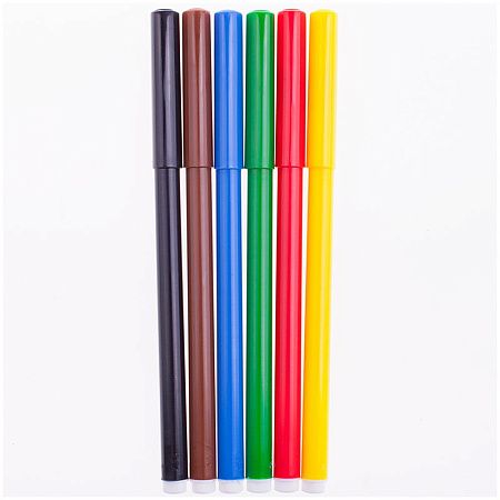 Фломастеры Centropen "Colour World", 06цв., трехгранные, смываемые, блистер