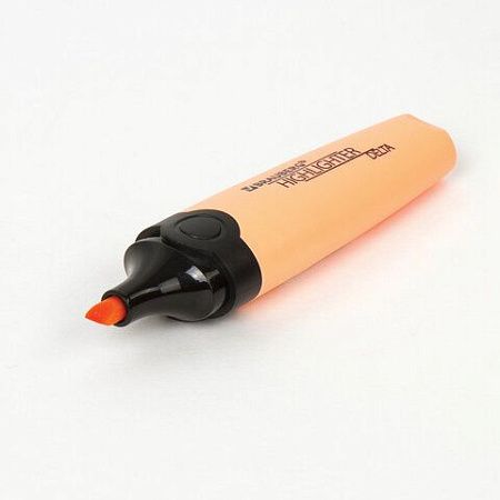 Текстовыделитель BRAUBERG "DELTA PASTEL", ПЕРСИКОВЫЙ, линия 1-5 мм, 151734 