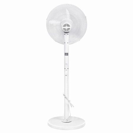 Вентилятор напольный SONNEN FS40-A999, 50Вт, LED дисплей, 3 скоростных режима, белый, 455735