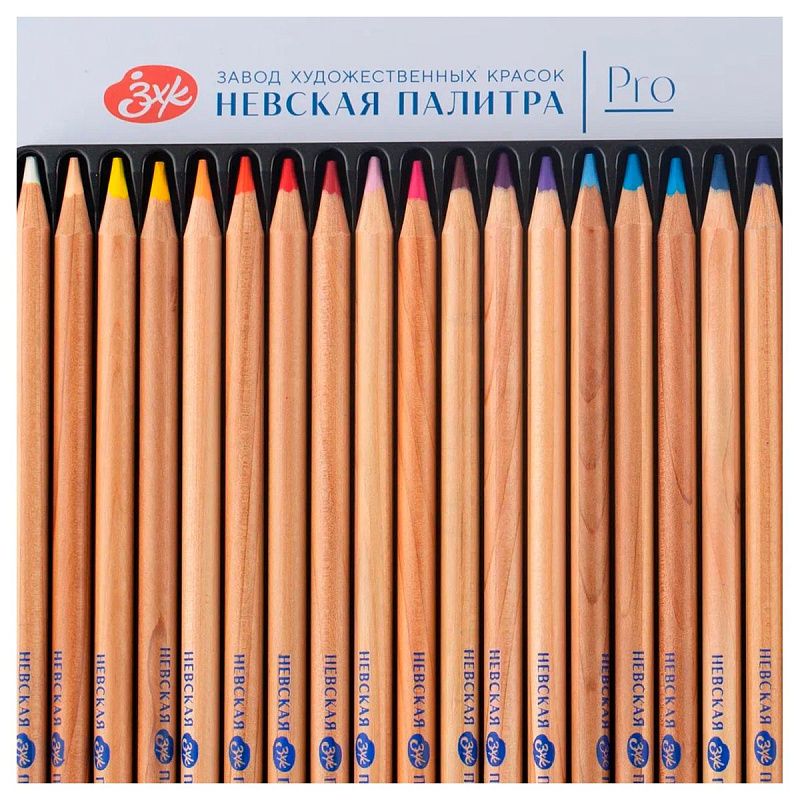 Набор профессиональных цветных карандашей "Мастер-Класс", 36 цветов, в жестяном пенале