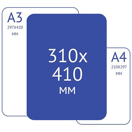 Бумага для акварели, 20л., 310*410мм, Clairefontaine "Flamboyant", 300г/м2, экстра-торшон, склейка