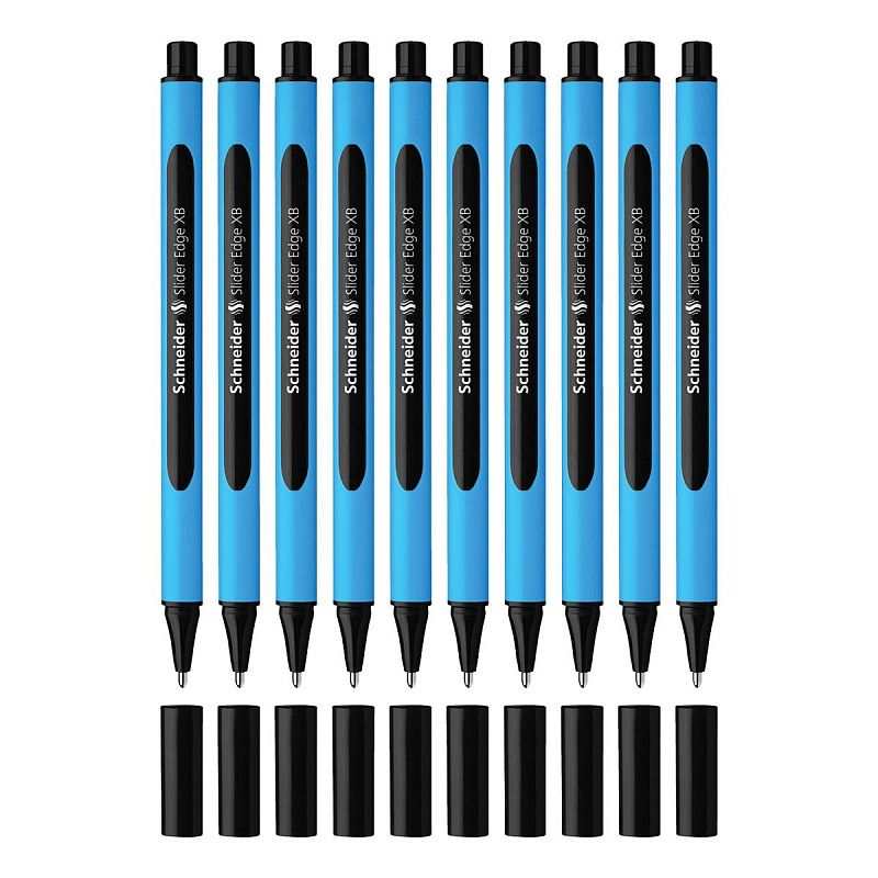 Ручка шариковая Schneider "Slider Edge XB" черная, 1,4мм, трехгранная 