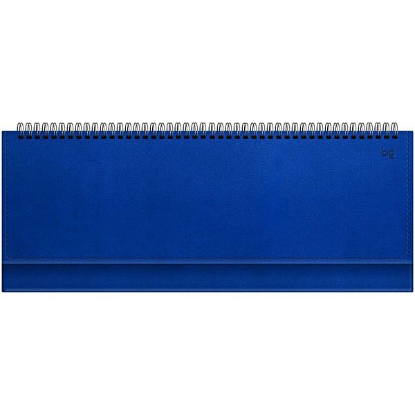 Планинг недатированный, 56л., 330*130мм, кожзам, BG "Winner. Blue", синий