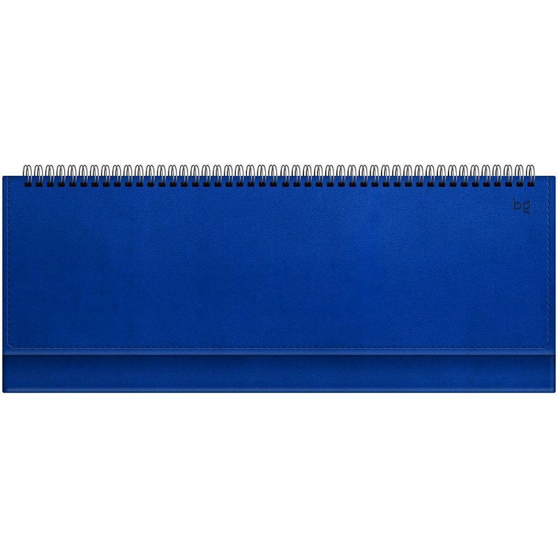Планинг недатированный, 56л., 330*130мм, кожзам, BG "Winner. Blue", синий