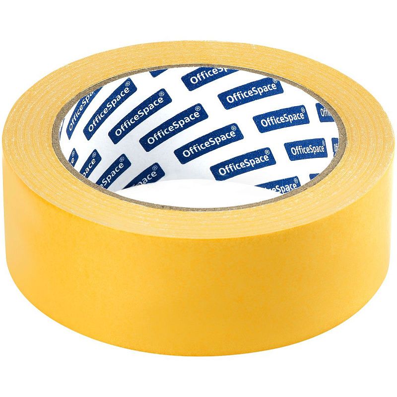 Клейкая лента двусторонняя OfficeSpace, 38мм*25м, полипропилен