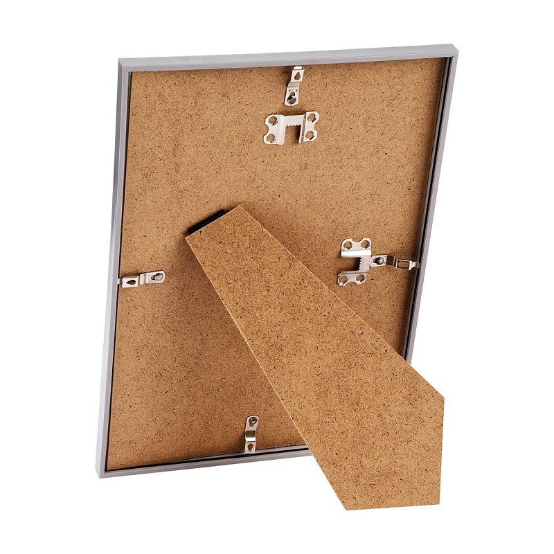 Рамка ПВХ 21*30см, OfficeSpace, небьющееся стекло, серебро