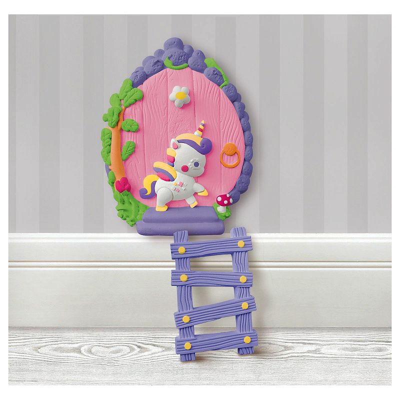 Набор для росписи из гипса ТРИ СОВЫ "В гостях у Единорога", с красками и кистью, картонная коробка