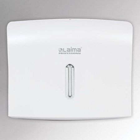 Диспенсер для полотенец LAIMA PROFESSIONAL BASIC (Система H2), Z-сложения, белый, ABS, 605049 