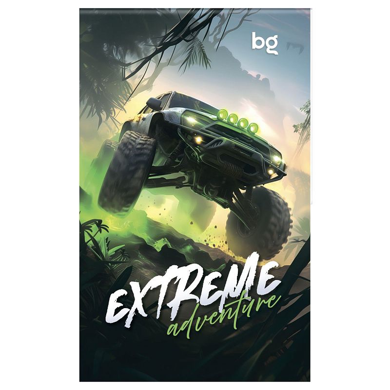 Блокнот А7 48л. на склейке BG "Жажда экстрима"