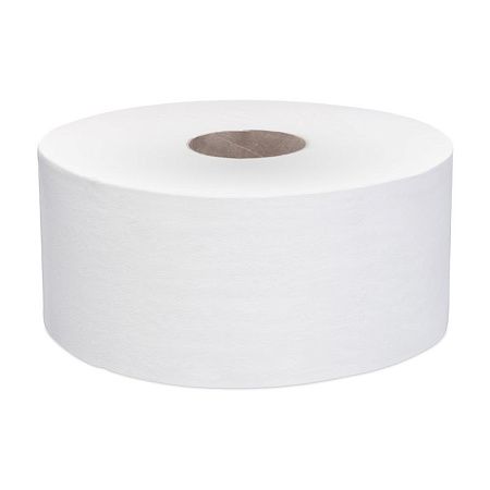 Бумага туалетная Focus Eco Jumbo, 1 слойн, 525м/рул., тиснение, белая 