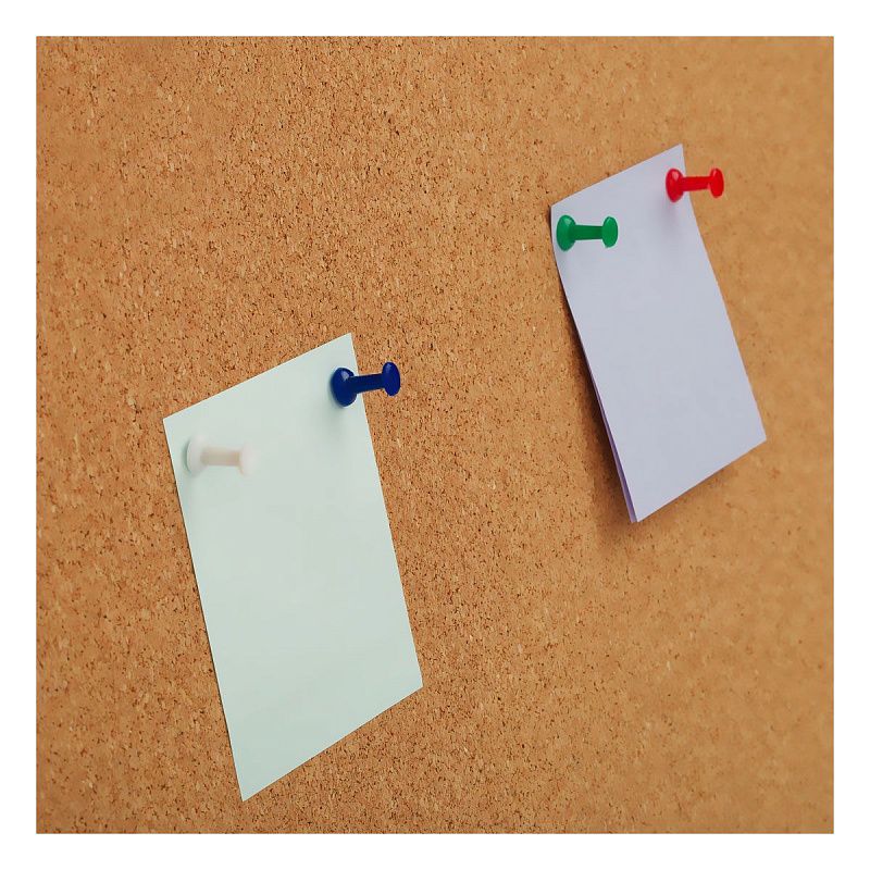 Кнопки силовые OfficeSpace, 50шт., ассорти, карт. упаковка