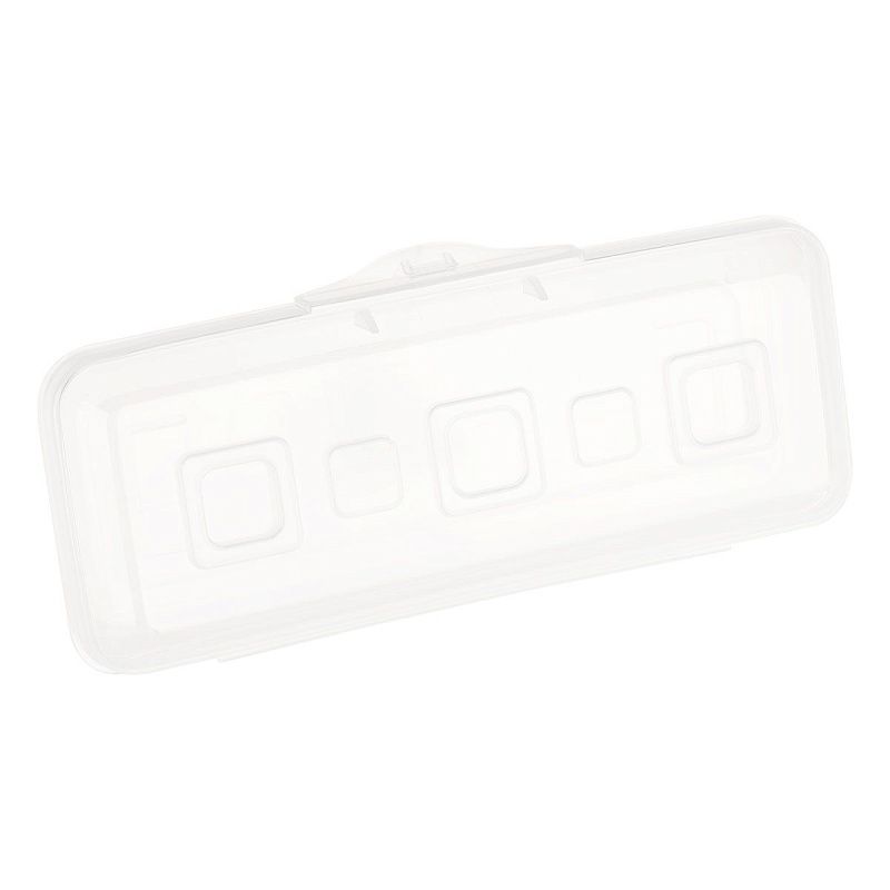 Пенал-футляр, 210*90*40 СТАММ, прозрачный, бесцветный 