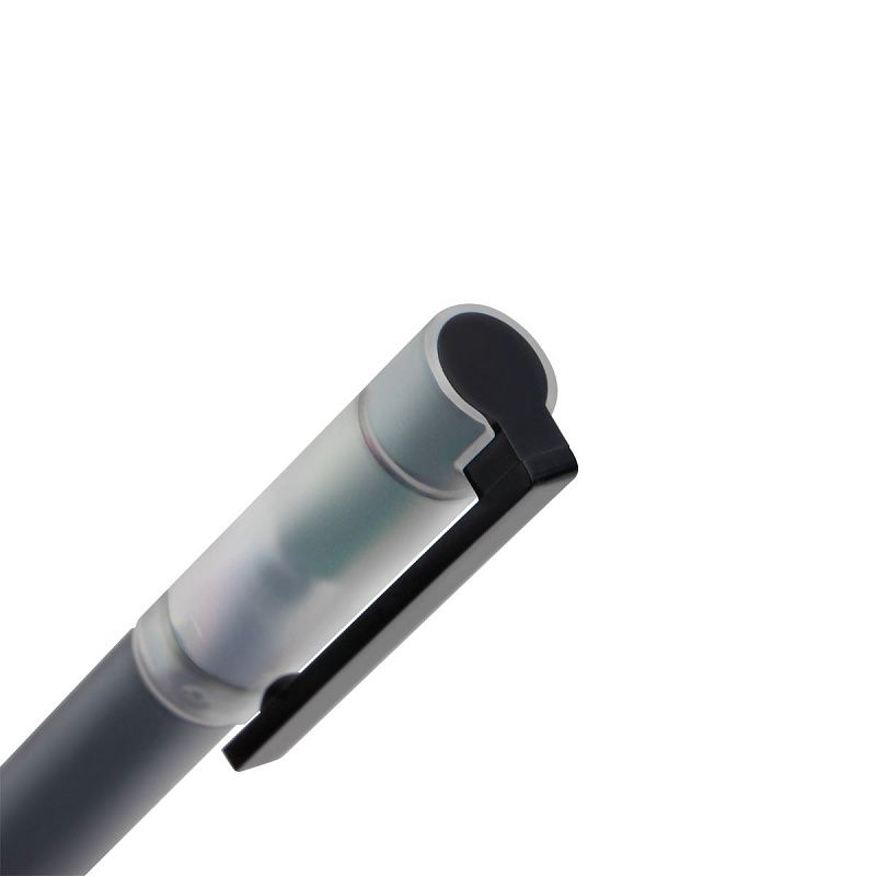 Ручка гелевая OfficeSpace "Max 2000" черная, 0,5мм, бесстержневая, увеличенная длина письма 