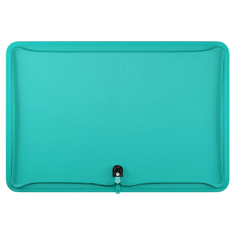 Папка на молнии Berlingo "Your Way" А4, 600мкм, мятная 