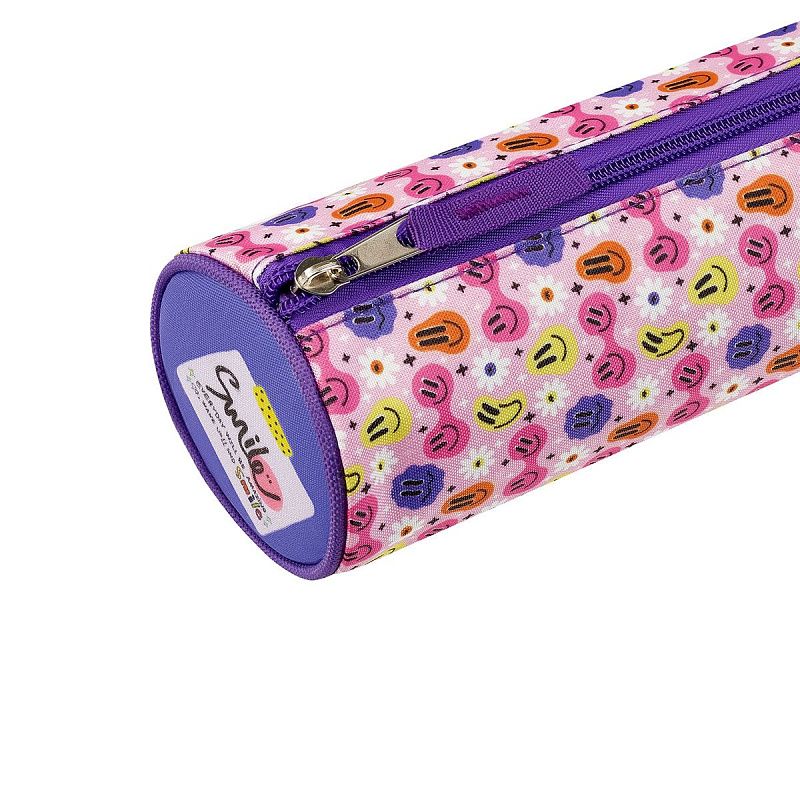 Пенал 210*80 ArtSpace "Smile", тубус, полиэстер 