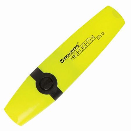 Набор текстовыделителей BRAUBERG 4 шт., АССОРТИ, "DELTA", линия 1-5 мм, 151727 
