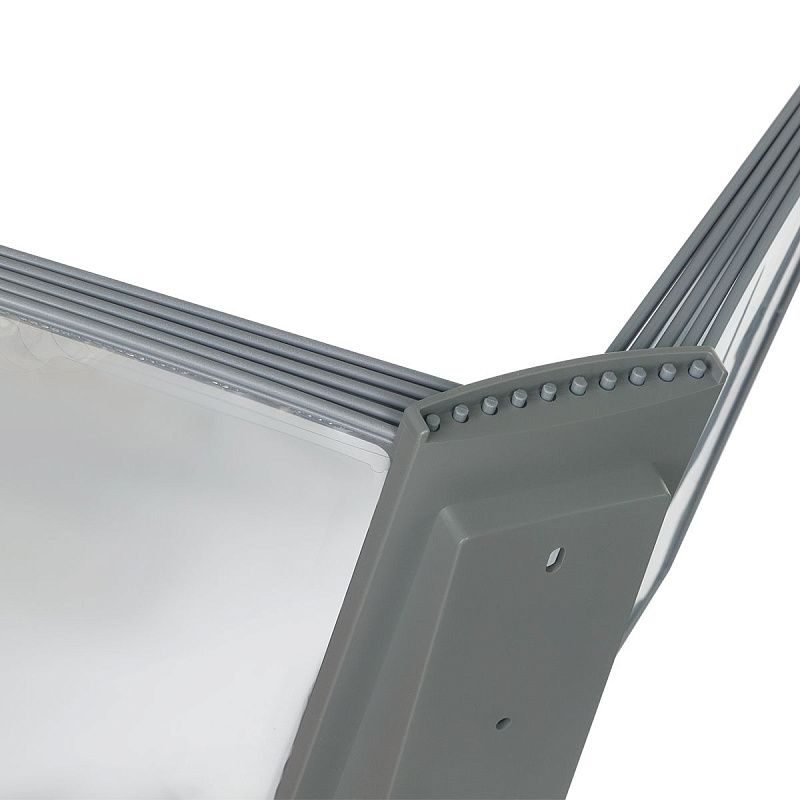 Демосистема напольная OfficeSpace с 10 серыми панелями