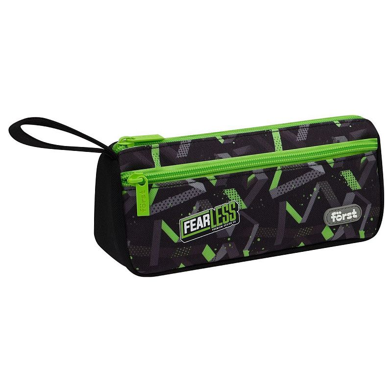 Пенал мягкий 1 отделение, 1 карман, 220*100*60 Först "Fearless", текстиль