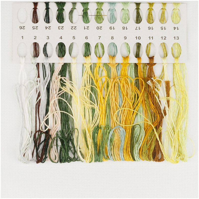 Набор для вышивания крестиком ТРИ СОВЫ "Лимоны", 16*20см, пакет с европодвесом