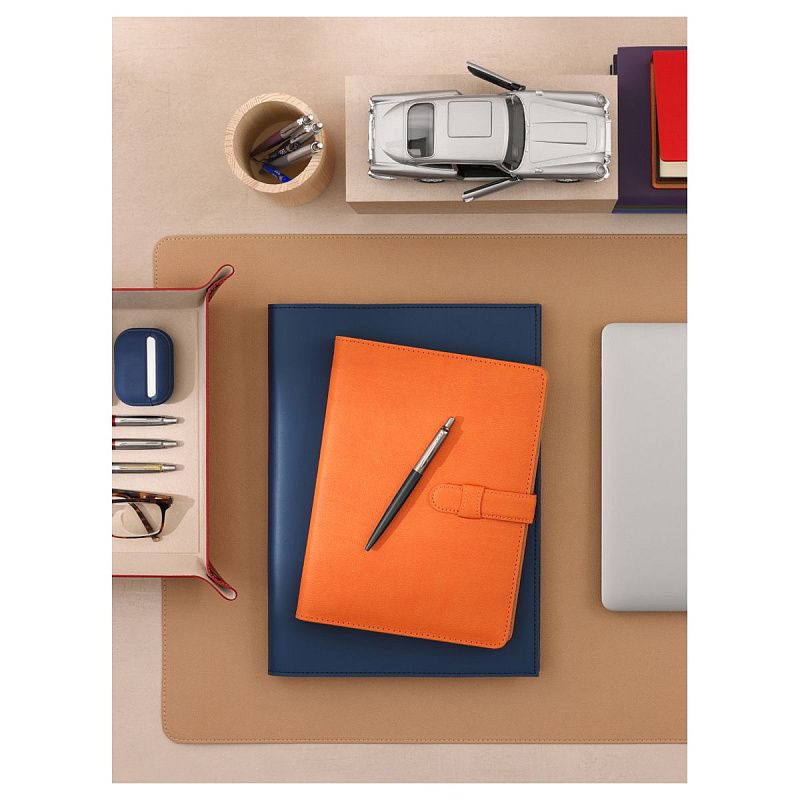 Ручка шариковая Parker "Jotter Bond Street Black CT" синяя, 1,0мм, кнопочн., подарочная упаковка 