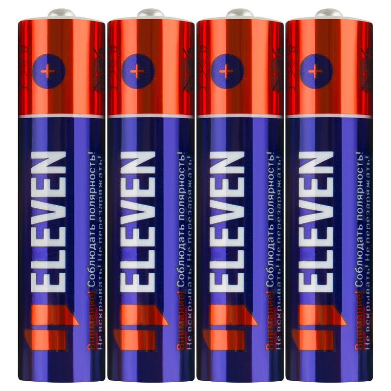 Батарейка Eleven AAA (LR03) алкалиновая, OS20