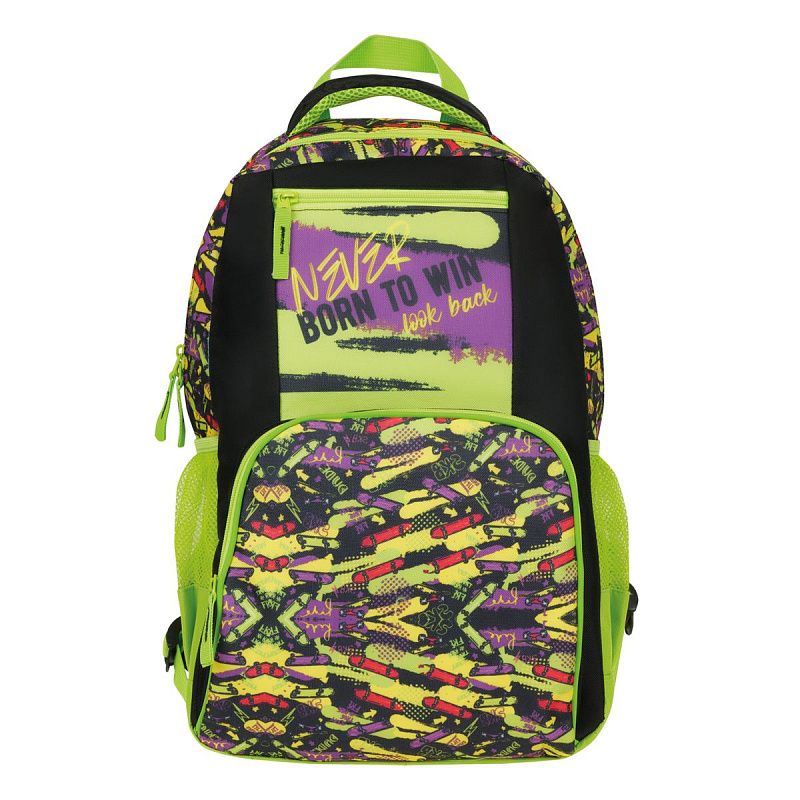 Рюкзак ArtSpace School "Skate", 44*31*16см, 1 отделение, 4 кармана, уплотн. спинка 