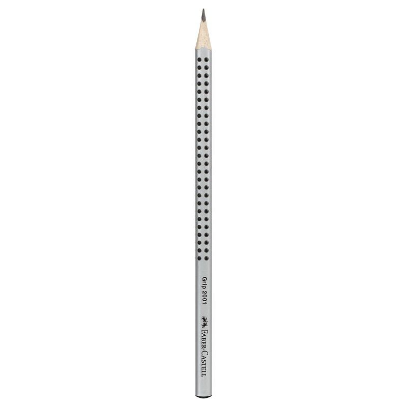 Карандаш ч/г Faber-Castell "Grip 2001" 2B, трехгранный, заточен. 