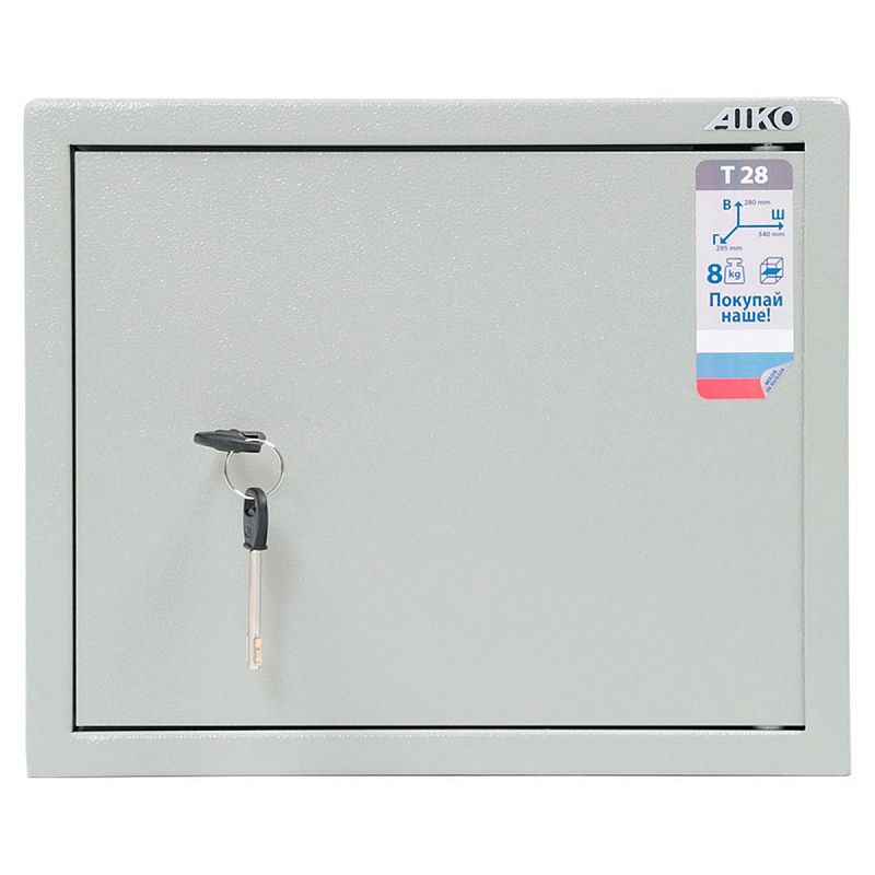 Сейф мебельный Aiko Т-28 (ключ/замок), Н0 класс взломостойкости (ПОД ЗАКАЗ)