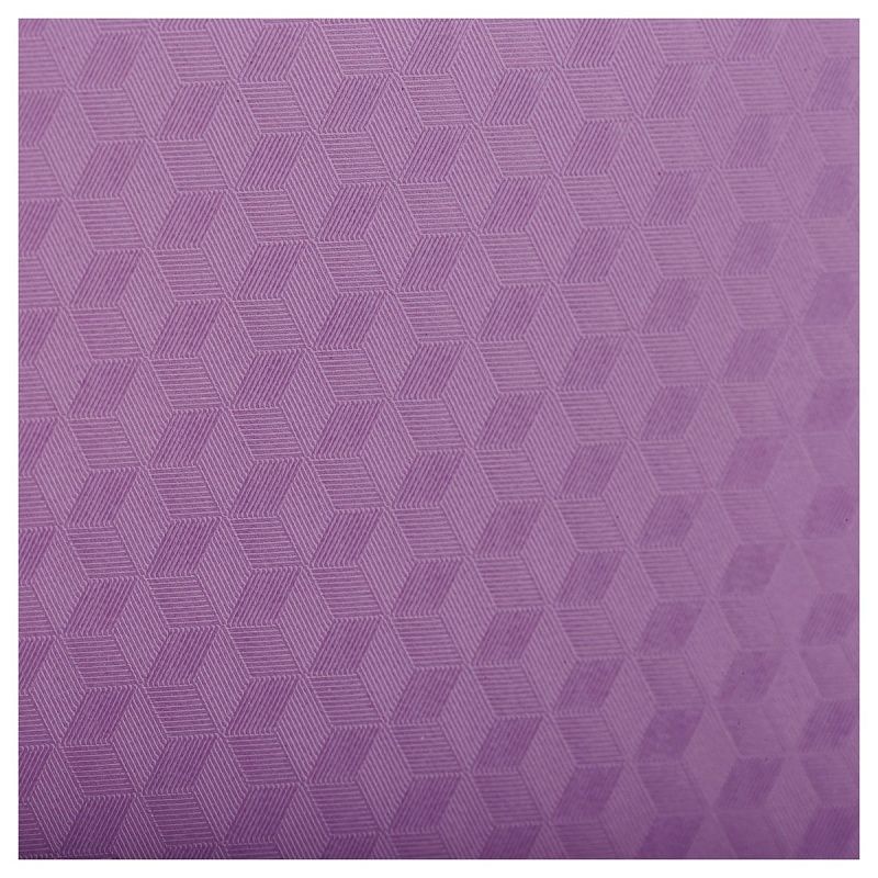 Папка на молнии СТАММ "Кристалл" А4, 500мкм, пластик, молния вокруг, фиолетовая 