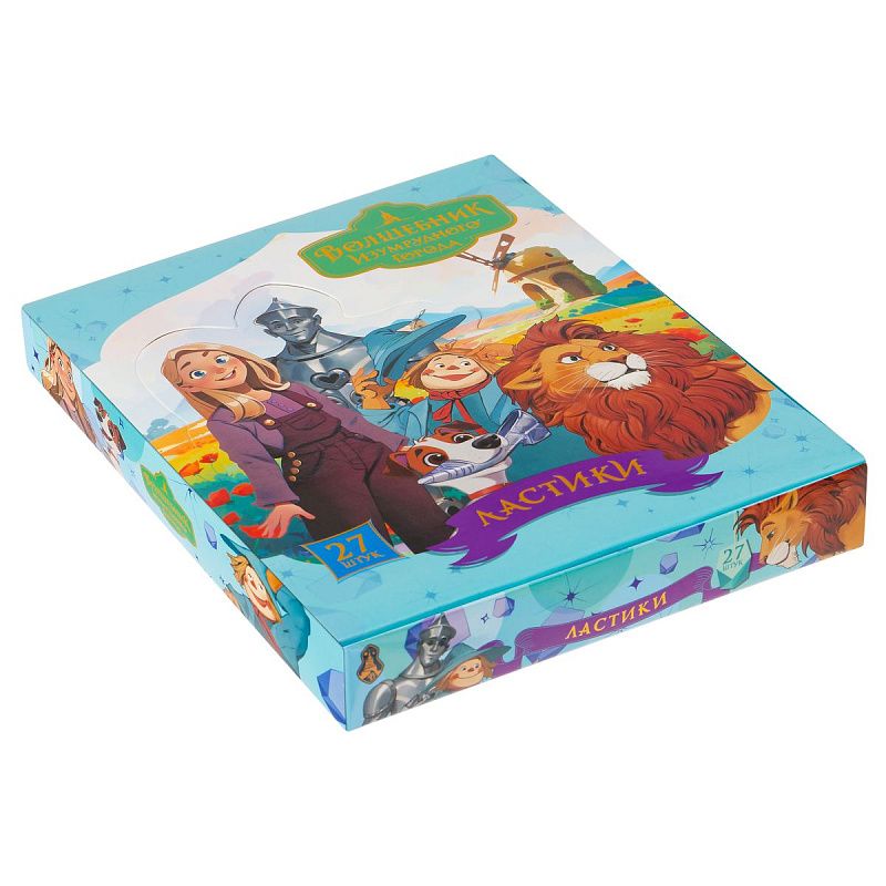 Ластик Мульти-Пульти "Волшебник Изумрудного Города", фигурный, термопластичная резина, 40*30*13мм, ассорти 