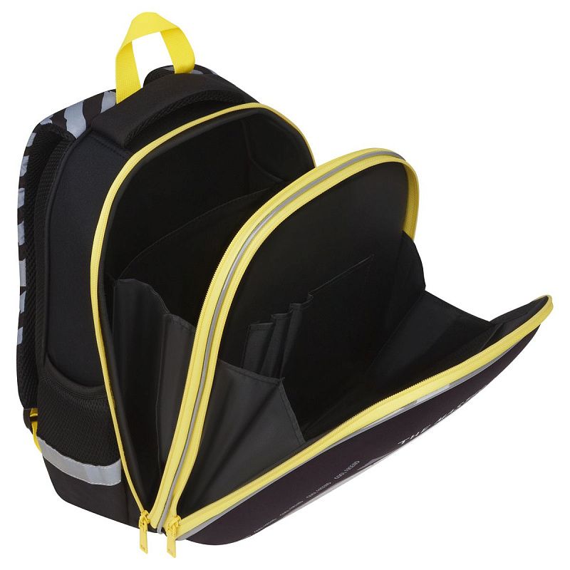 Ранец ArtSpace School Friend "King" 39*30*18см, 2 отделения, 2 кармана, анатомическая спинка, пенал, мешок для обуви 