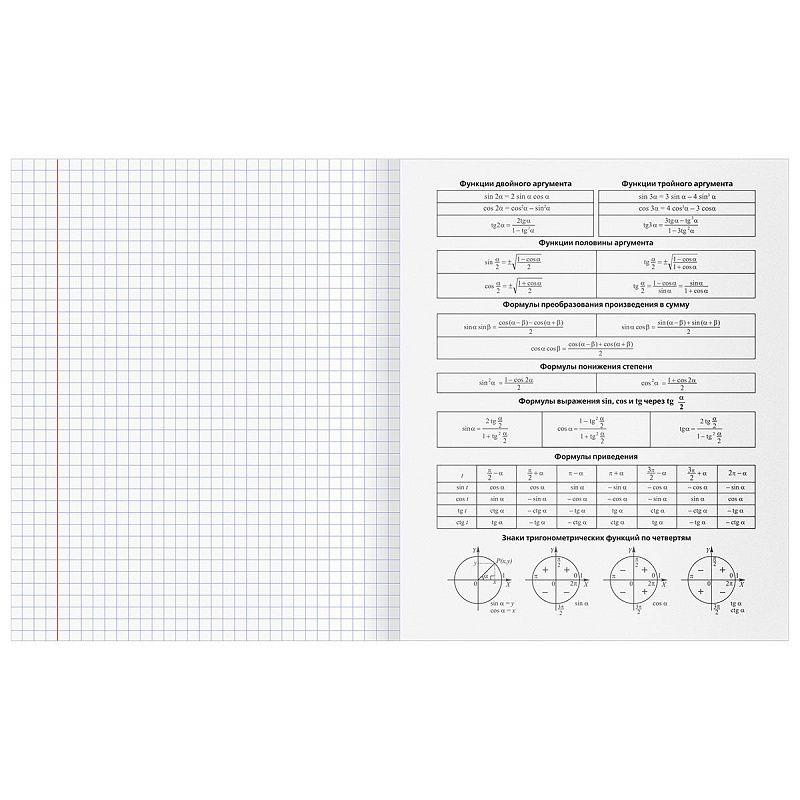 Комплект (12 шт.) предметных тетрадей 48л. BG "Юный гений", эконом