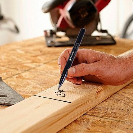 Маркер перманентный BRAUBERG NEW LINE, ЧЕРНЫЙ, круглый наконечник 2 мм, 152209 