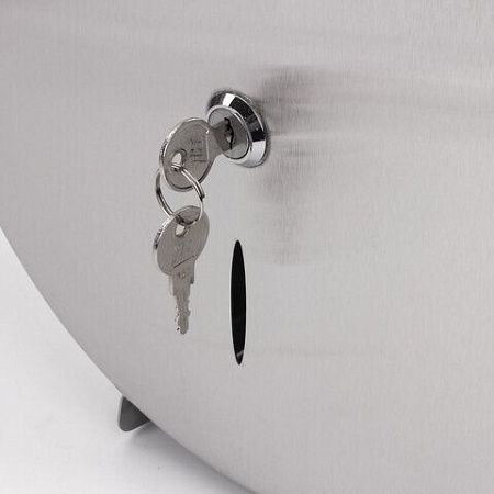 Диспенсер для туалетной бумаги LAIMA PROFESSIONAL INOX, (Система T2) малый, нержавеющая сталь, матовый, 605698 