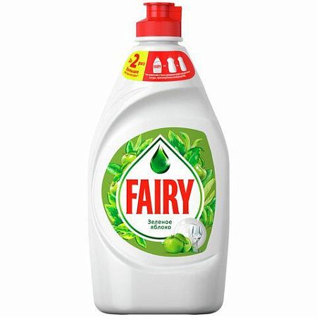 Средство для мытья посуды 400 мл, FAIRY (Фейри) "Зеленое яблоко", 741636 