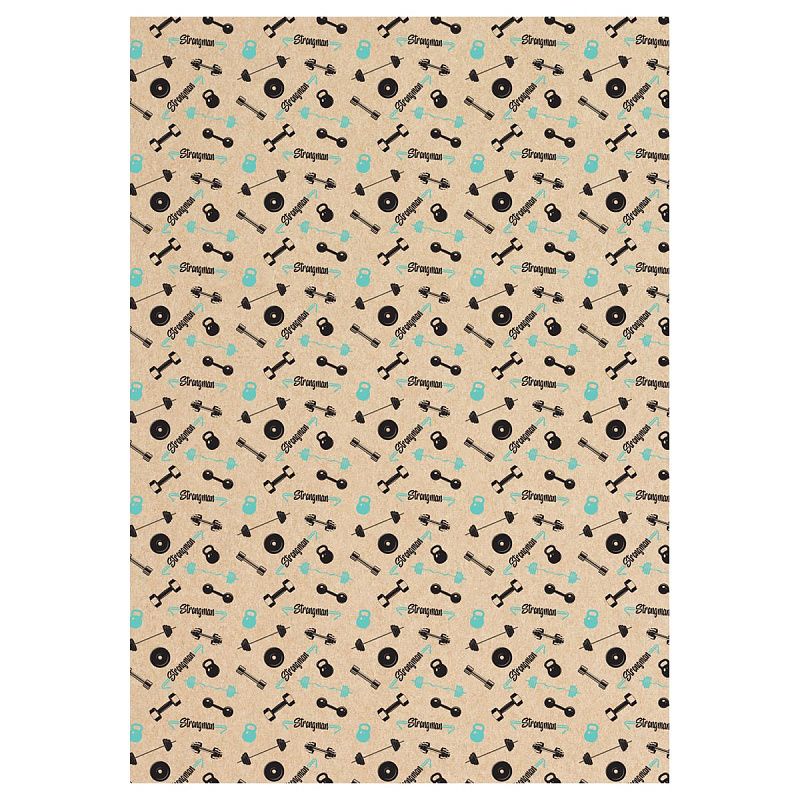 Упаковочная бумага крафт 70*100см, MESHU "Super Man", 70 г/м2, ассорти, 4 дизайна