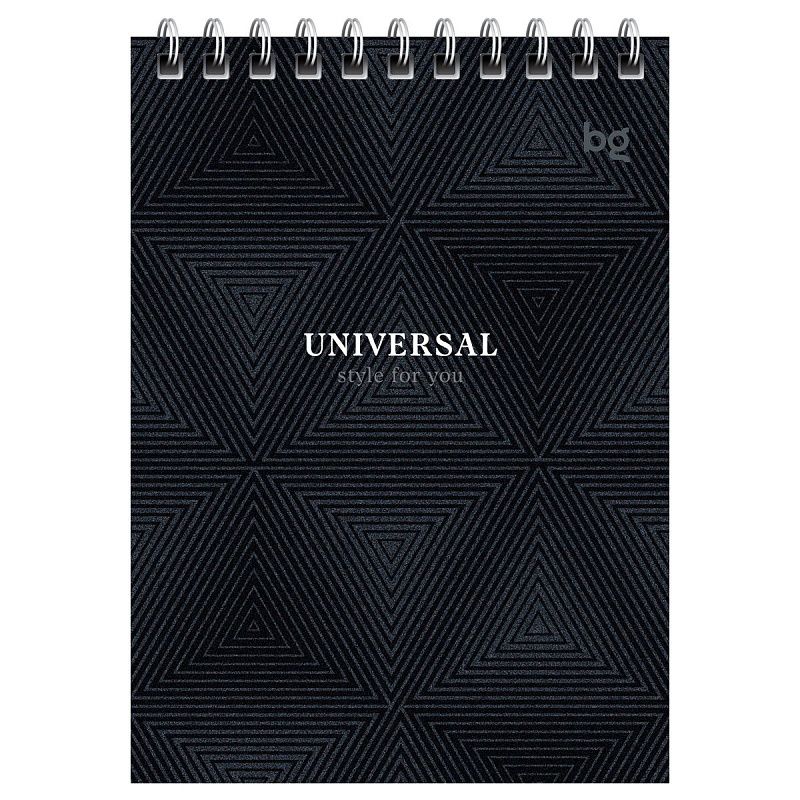 Блокнот А6 40л. на гребне BG "Монохром"