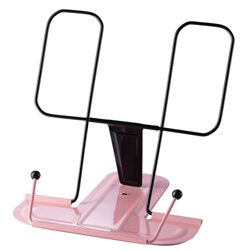 Подставка для книг Globus, с упором, розовая