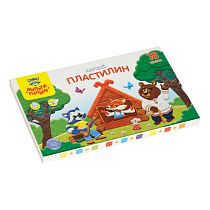 Пластилин Мульти-Пульти "Енот в сказке", 18 цветов, 216гр, со стеком, картон