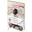 Записная книжка А5 80л. ЛАЙТ, кожзам, Greenwich Line "Sakura. Wise beauty", с резинкой, тиснение фольгой, блок в линию