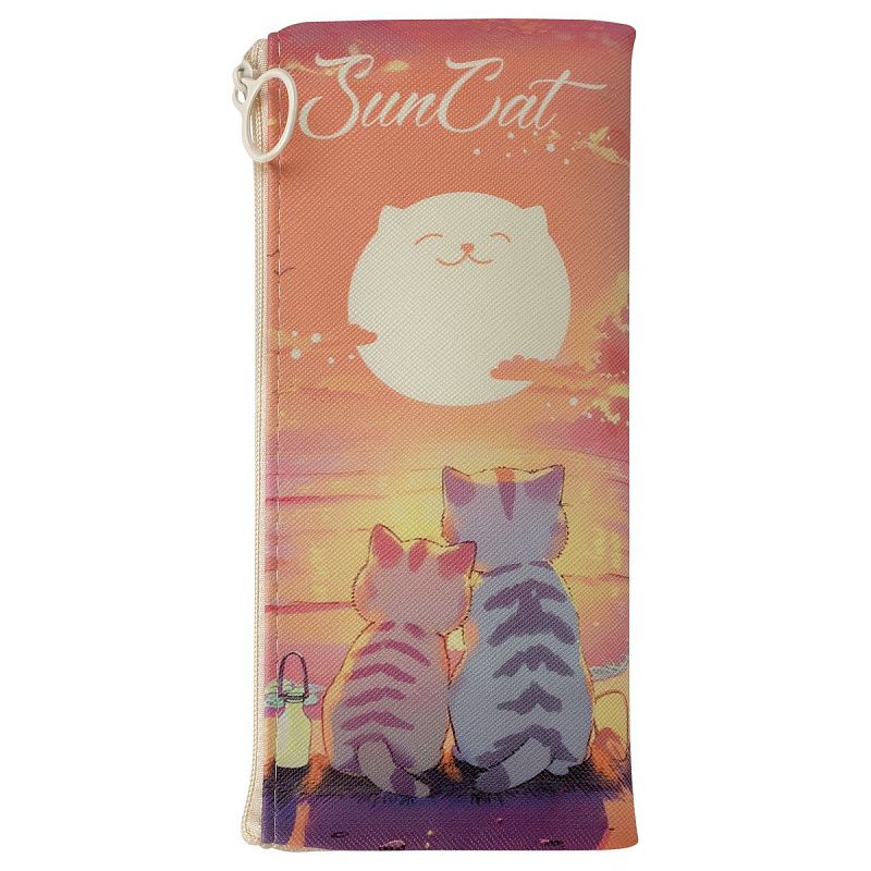 Пенал мягкий 200*100 MESHU "Day time", искусственная кожа 