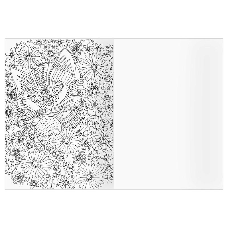 Раскраска А4 ТРИ СОВЫ "Антистресс. Мир кошек", 16стр.