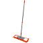 Швабра OfficeClean Professional, телеск. ручка 120см, пласт. флаунд. 40см, насадка ворс. микрофибра (карманы)