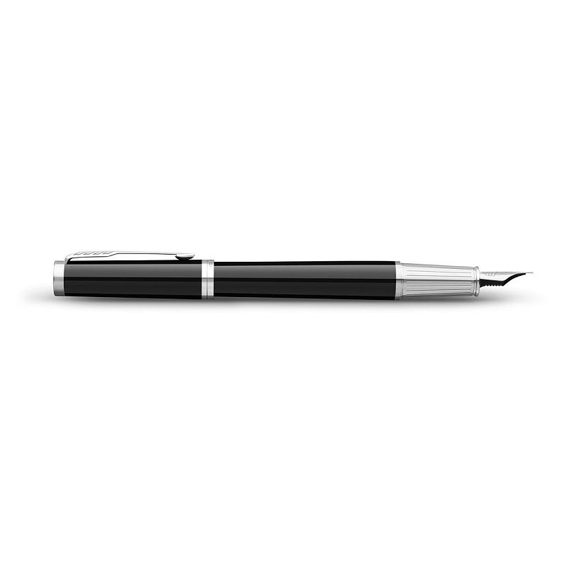 Ручка перьевая Parker "Ingenuity Black CT" 0,8мм, подарочная упаковка 