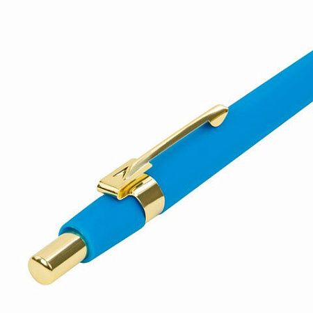 Карандаш механический 0,5 мм + грифели HB 12 штук на блистере, BRAUBERG EXTRA GOLD, корпус SOFT TOUCH, ластик, 181964 