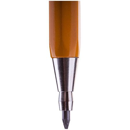 Карандаш цанговый Koh-I-Noor "Versatil" 2мм, желтый корпус, металл. клип 