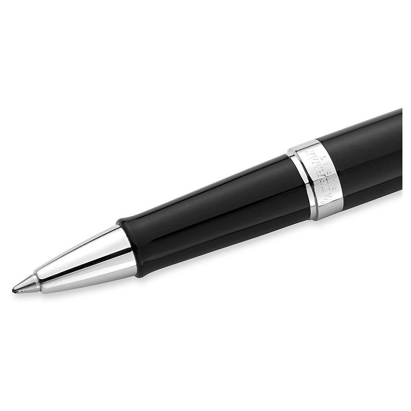 Ручка-роллер Waterman "Hemisphere Black PT" черная, 0,8мм, подарочная упаковка 