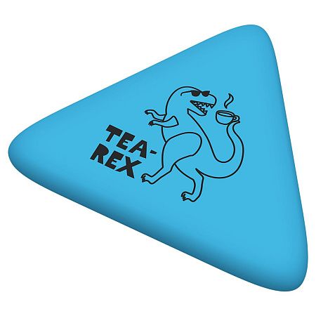Ластик Berlingo "Dino", треугольный, термопластичная резина, 50*44*7мм 
