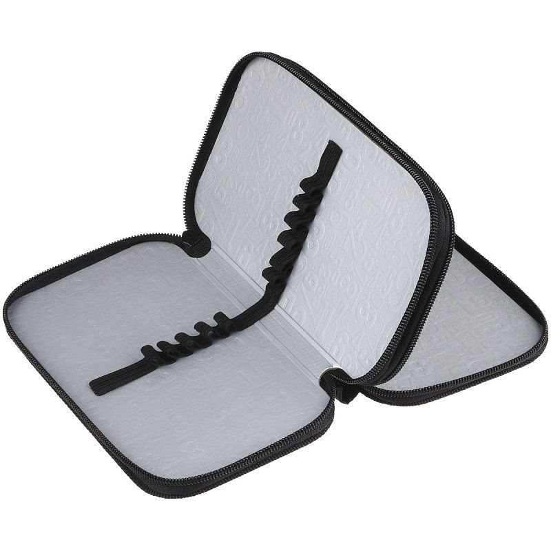 Пенал 2 отделения, 190*105 ArtSpace "Dark smile", ламинированный картон 