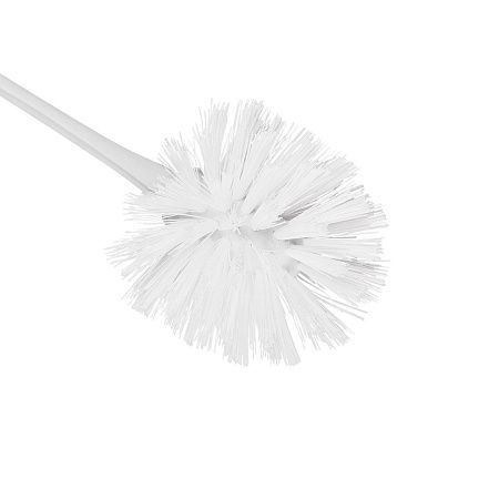 Ерш для унитаза OfficeClean, с подставкой (высокий стан), пластик, белый